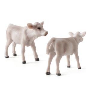 Custom Zoo Farm Fun Toys Model Cow Action Figure Simulated Animal Figurine