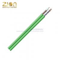 Buy cheap Cat 6 U/UTP MCC21 Media Composite Cable With TV 100 Green Sheath product