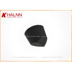 BN - S20 Grade Cbn Cutting Tools / Continuous Cbn Turning Inserts High Hardness