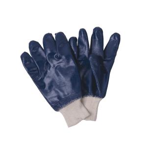 Buy cheap 7-11 Blue Nitrile Coated Work Gloves with Heavy Duty Knit Wrist Cuff N5100-J/5100-I from wholesalers