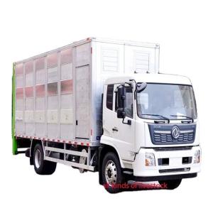Buy cheap Custom Dongfeng 6x2 8x4 Lhd Rhd Constant Temperature Pig Transportation Crate Pig Transport Truck from wholesalers