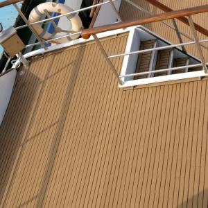 Buy cheap 25meters/roll Waterproof Polymer Synthetic PVC Boat Decking Floor from wholesalers
