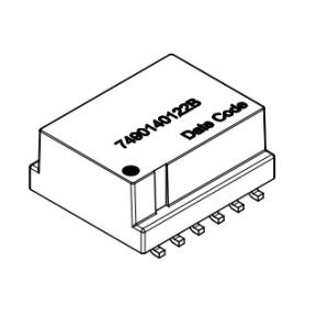 Buy cheap 7490140122B 10/100 Base-T SMT Transformer Magnetic Module from wholesalers