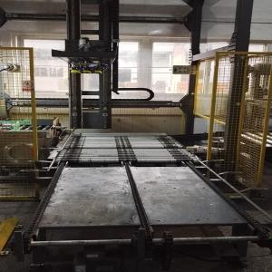 Food Packaging Palletizing Line Machine Industrial Servo Cartesian Palletizer