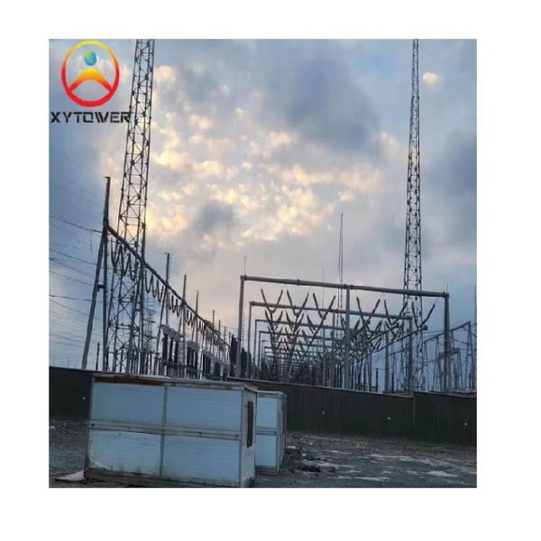 Quality Galvanized Substation Steel Structure Power Transformer Substation Structures for sale