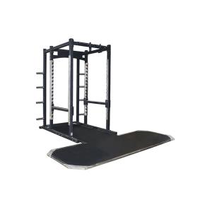 Buy cheap Weightlifting Height Adjustable Squat Rack With Platform from wholesalers