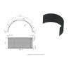 Buy cheap Custom Silo Roll Forming Machine Gear Box Galvanized Steel Roller Curving from wholesalers