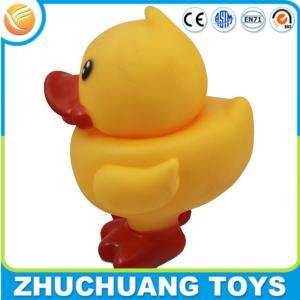 China color painting yellow noise making giant large plastic duck on sale