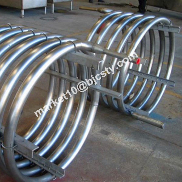Quality Custom Pure Titanium Coils For Coil Coaxial Types Heat Exchanger for sale