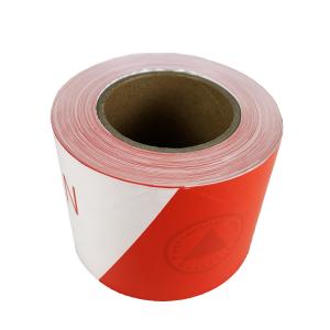 China Customizable Waterproof Plastic Barrier Tape  For Safety Constructions on sale