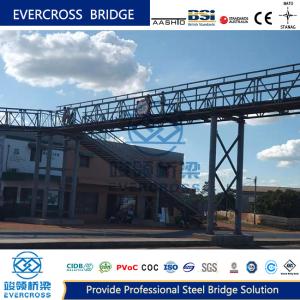 Buy cheap Portable Steel Modular Footbridge With Paint Surface Low Cost product