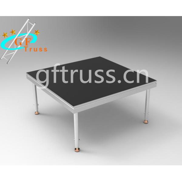 Buy cheap 4ft*4ft 6061-T6 Aluminum Stage Platform Height Adjustable from wholesalers