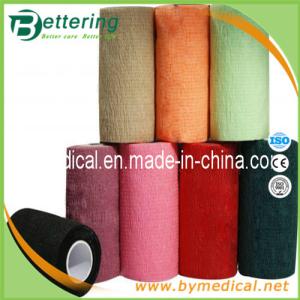 Buy cheap 10cm Hand tearing Non Woven self adhering elastic bandage from wholesalers