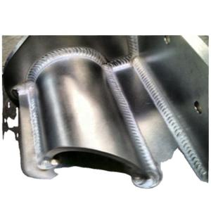 Custom Anodized Steel Plate Triangular Support Frame or Bracket for Medical