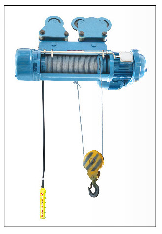 0.25t - 10t Industrial Wire Rope Electric Wire Rope Hoist Varying Velocity Winch
