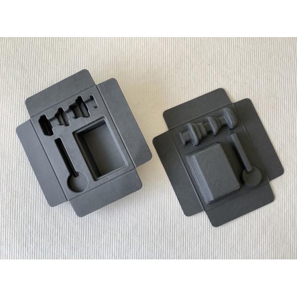 Compostable Molded Pulp Suppliers Biodegradable Pulp Box Tray Thermoformed