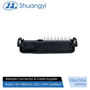 SAS 3.0 29Pin Female PCB Connector, 1.27mm Pitch Mixed SMT + TH Pin Terminal