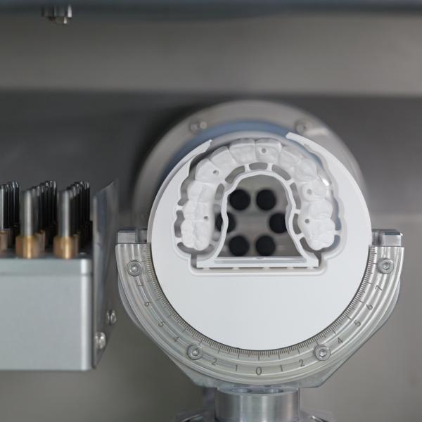 Buy cheap Yucera Electric Accessories Dry & Wet 5-Axis CAD/CAM Milling Machine with Automatic Tool Change System from wholesalers