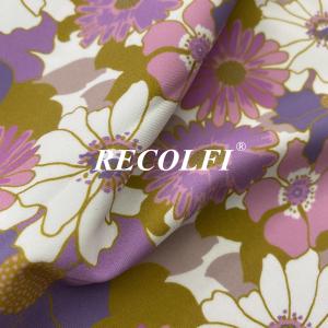 Buy cheap Moistureproof Sustainable Legging Material Fabric Embossed Print from wholesalers