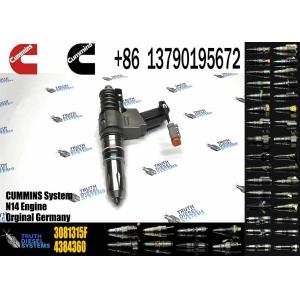 Buy cheap Auto Parts Common Rail Diesel Fuel Injector 3411760 3081315F 3409975 For Cummins QSN14 N14 from wholesalers