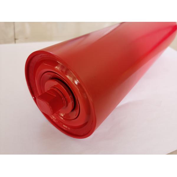 Quality Mining Steel Carrying Conveyor Roller Idler 89 Dia Waterproof for sale