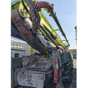 Buy cheap 2018 Mercedes Chassis Zoomlion Concrete Pump Truck with 56m Vertical Reach Installed from wholesalers
