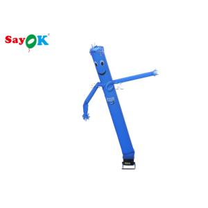Buy cheap Dancing Air Guy 5m Blue Inflatable Sky Dancer / Advertising Dancing Man Air Blower from wholesalers