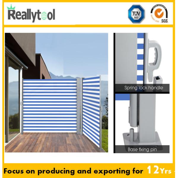 Buy cheap Outdoor Retractable Aluminium Side Awning from wholesalers