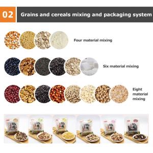 Automatic Parrot Food Packing Machine with Multihead Weigher