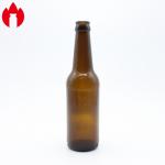 Buy cheap Amber Soda Lime Glass Beer Bottle 330ml Amber Color from wholesalers