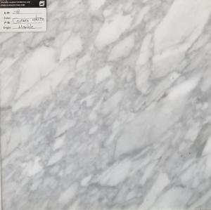 Buy cheap Cutomized Size White Marble Slab Tile Carrara For Wall Cladding Flooring product