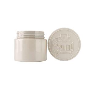 Buy cheap Child Resist Weed Jar PET Plastic Marijuana Storage Canister with Childproof Cap from wholesalers