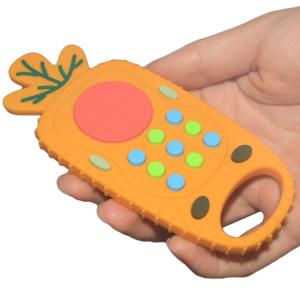 Buy cheap Silicone Dentition Carrot Remote Control Teether MHC Baby Toy from wholesalers