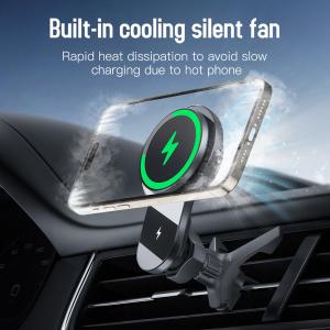 Buy cheap QI2 Certified Wireless Charging Station With Magnetic Suction And Ultra-Thin Design For Automotive And One-Handed Operation from wholesalers