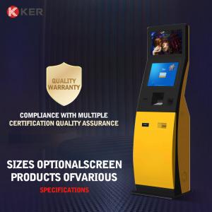 Buy cheap Ultra Slim Self Service Check In Pos Holder Kiosk Multifunction Self Service Kiosk from wholesalers