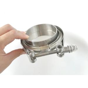 Buy cheap Turbo Downpipe Exhaust Stainless V-Band Bolt Clamp with Flange from wholesalers