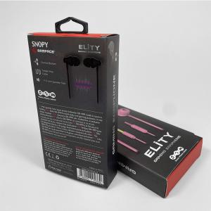 Art Paper Wireless Headset Airpods Packaging Box With Glossy Lamination