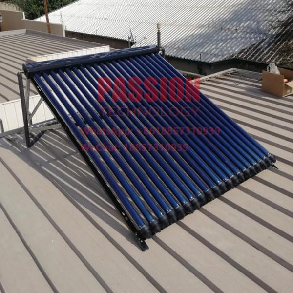 Quality 14*90mm Copper Pipe Solar Collector 10-30tubes Heat Pipe Solar Thermal Heater for sale