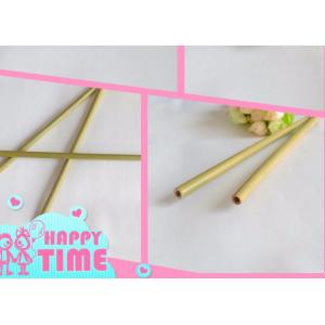 Buy cheap Organic Reusable Hand-Crafted Natural Eco Bamboo Drinking Straws,Natural Bamboo Drinking Straws with customized logo pac from wholesalers