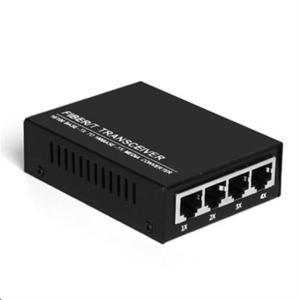 Buy cheap 1 Optical 4 Electric RJ45 100M Single Mode Media Converter from wholesalers