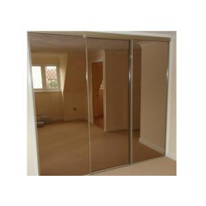 China Popular Decorative Brown Tinted Mirror , Various Sizes Tinted Tempered Glass on sale