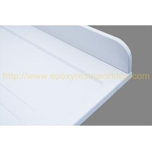 Buy cheap White color Laboratory Furniture corner countertop with damp proofing from wholesalers