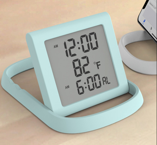 Buy cheap Customized Plastic Digital Alarm Clock With Modern Sunrise Alarm from wholesalers