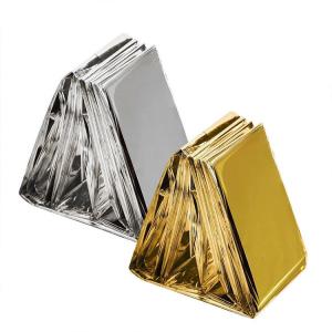 Buy cheap Thermal Single Foil Mylar Polyethylene Space Blanket Rescue Emergency Survival Blanket from wholesalers