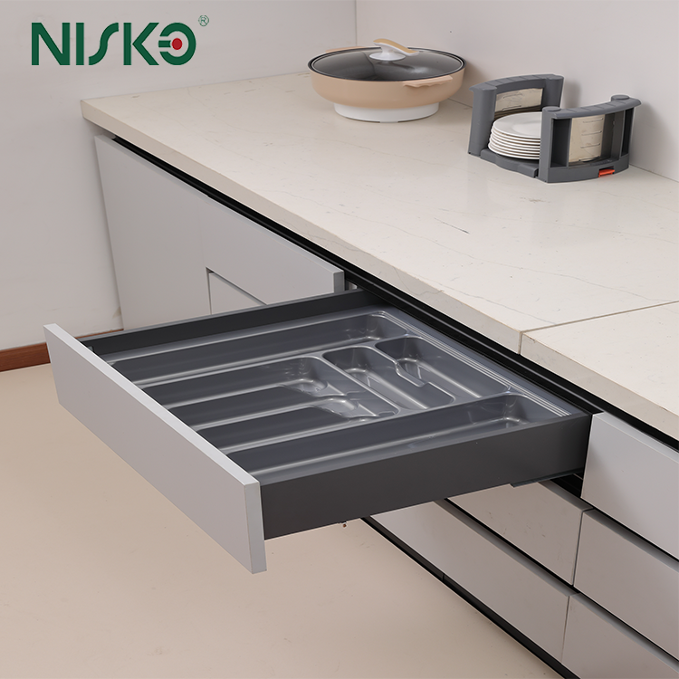 Kitchen Sliverware Tray Storage Organizer Utensil Drawer Insert Kitchen