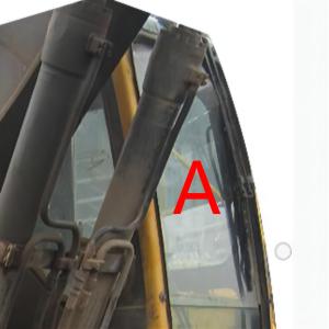 Buy cheap EC210B EC360B VOLVO Windshield Glass Construction Machine Cabin Front Up from wholesalers