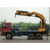 Buy cheap heavy Duty CCS Folding Boom 16t Lorry Mounted Crane from wholesalers