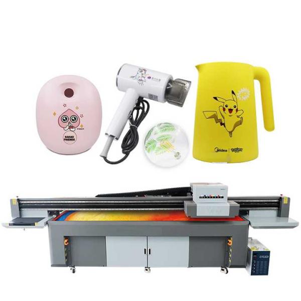 4 And 8 Gray Level UV Printer Cylinder With 2.5PL Droplet Volume And 760KG