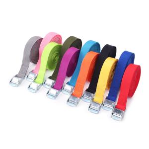 Buy cheap 2.5cm Elastic Hook And Loo Metal Buckle Polyester Heavy Duty Elastic Loop Fastener from wholesalers