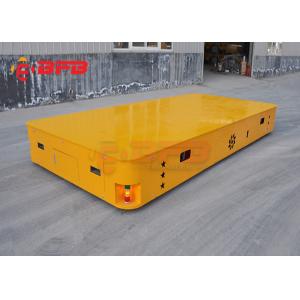 Steerable Tractor Trailer 16T Trackless Transfer Cart Wireless